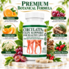 circulatin-healthy-leg-circulation-support-supplement.jpg Circulatin Vein Support & Healthy Leg Circulation Supplement 1480 mg – Diosmin Hesperidin Rutin Grape Seed Pine Bark Butcher's Broom – 60 Veg Capsules