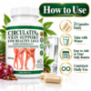 circulatin-premium-vascular-wellness-supplement.jpg Circulatin Vein Support & Healthy Leg Circulation Supplement 1480 mg – Diosmin Hesperidin Rutin Grape Seed Pine Bark Butcher's Broom – 60 Veg Capsules